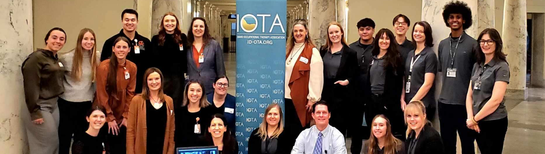 The Idaho State Capitol in Boise, where IOTA advocates for occupational therapy practitioners